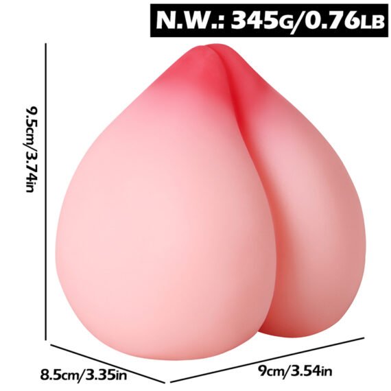 (Only Today 90% off) Peach Mimi ball erotic masturbation aircraft cup male pubic buttocks inverted model (3 days delivery)