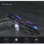 ⚡LAST DAY RM 19.9🔥2024 New Sapphire high hardness anti-blue progressive Far And Near Dual-Use Reading Glasses✨