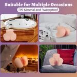 (Only Today 50% off)  Sex Doll Male Masturbators Pocket Pussy Ass, 1.46LB Realistic Mini Sex Doll Adult Sex Toys Lifelike Female Sex Doll Torso Hip with Virgin Vagina and Anal Men Masturbation Male Stroker for Doggy Style (3 days delivery)