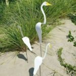 LAST DAY 60% OFF - Dancing Heron Garden Metal Art