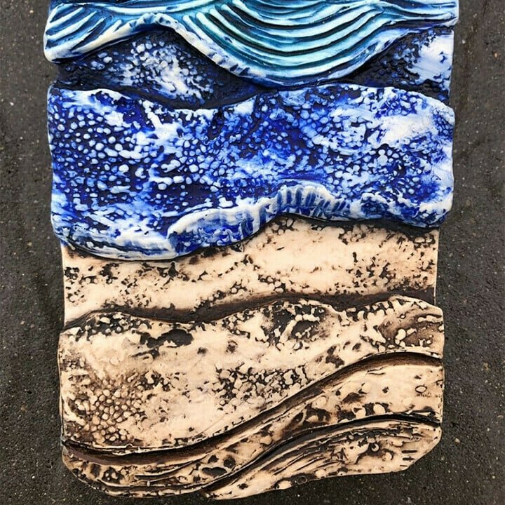 Starry Sky Ocean Garden Sculpture Decoration