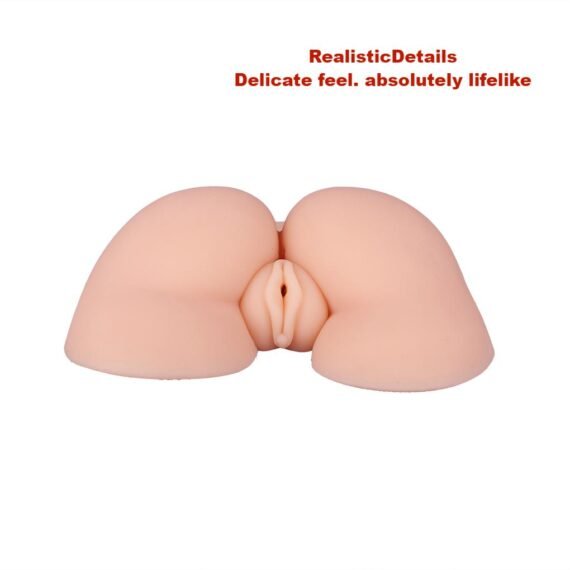 (Only Today 50% off) Male Masturbator Realistic Sex Doll for Men with 3D Vagina and Anal Stroker, Realistic Pocket Pussy Oral Sex Toys for Men Masturbation, 2.43LB Silicone Butt Love Dolls for Anal Play with Suction (3 days delivery)