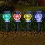 LEWIS&WAYNE Solar Pathway Lights Outdoor Decoration