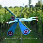 [Mother's Day] Gift Whirligig Character Series Windmill garden decor