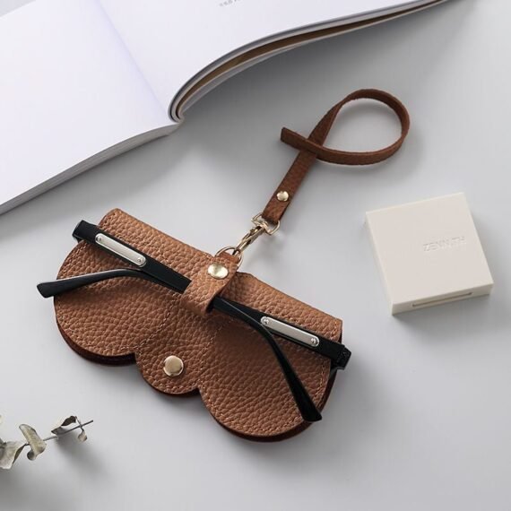 Last Day Sale🔥Soft Leather Sunglasses Bag