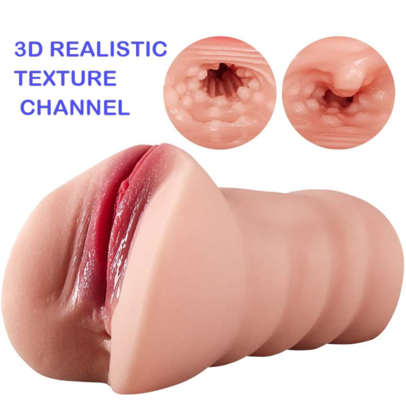 (Only Today 50% off)  Young Girls Virgin Sex Pussy Toys with Realistic Flush Labia and Tight Ass Hole for Fist Anal Time (3 days delivery)