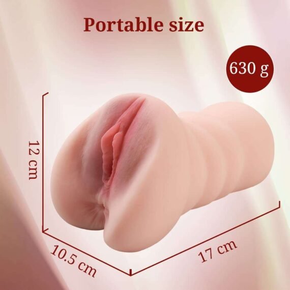 (Only Today 77% off)Realistic Pocket Fat Pussy Male Masturbator with 3D Textured and Lifelike Vagina 0.63KG(3 days delivery)