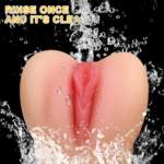 (Only Today 85% off)Self Heating Lifelike Pocket Pussy with 3D Realistic Vagina and Vivid Tight Anus for Man Sex 0.65kg(3 days delivery)