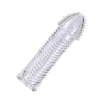 (Only Today 50% off)  4 Pcs Silicone Penis Sleeves Set Reusable and Delay Sex Time Penis Extender for Couple Condoms (3 days delivery)