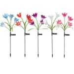 💐Solar Garden Lights with Bigger Lily Flowers