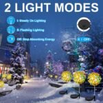 ✨Summer Promotion 49% OFF💐Artificial Daisy Solar Garden Stake Lights