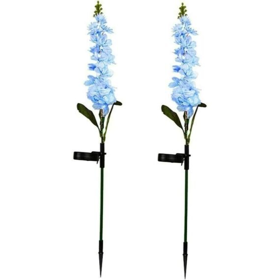 Violet Flower Solar Garden Light(SET OF TWO)