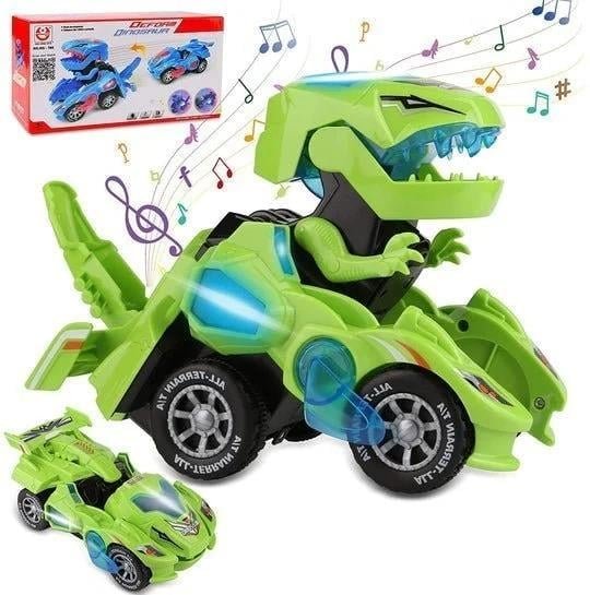 🎅Early Christmas Sale - 49% OFF🎁LED DINOSAUR TRANSFORMATION CAR TOY