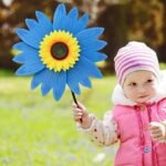 Sunflower Lawn Pinwheels