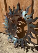Sun And Moon Metal Wall Art