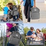 🔥Clearance Price SGD 26.9🔥 Diaper Bag Backpack with Changing Station😍