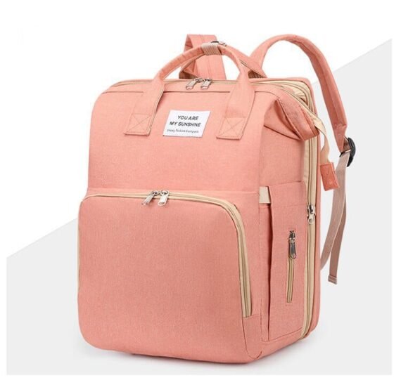 🔥Clearance Price SGD 26.9🔥 Diaper Bag Backpack with Changing Station😍