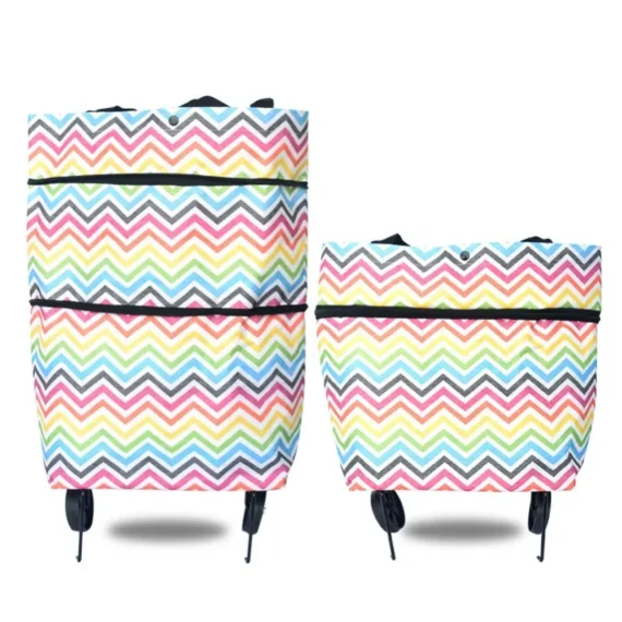 🔥Clearance Price RM13.30🛒 2-in-1 Shopping Bag Folding Bag