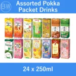 24 x 250ml,🧃Assorted Pokka Packet Drinks【Carton Bundle】(Green Tea/ Lemon Tea/ Oolong Tea/ Peach Tea/ Houjicha/ Chrysanthemum),🛒Clearance Price RM8.85👇