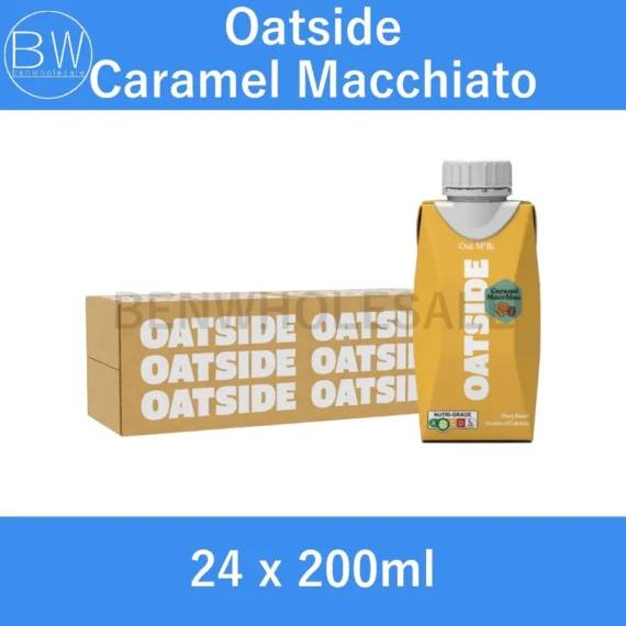 24 x 200ml,☕Oatside Oat Milk Pocket Packs (Barista / Chocolate / Coffee Latte / Caramel Machiatto / Mocha),🛒Clearance Price RM 8.85👇