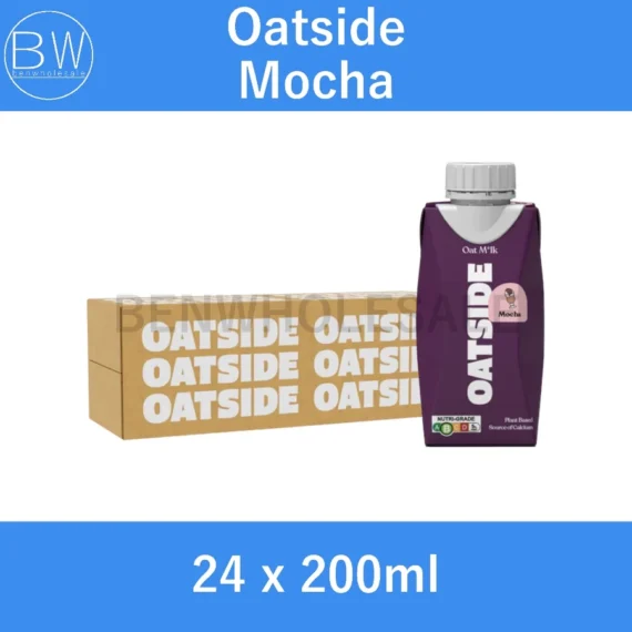 24 x 200ml,☕Oatside Oat Milk Pocket Packs (Barista / Chocolate / Coffee Latte / Caramel Machiatto / Mocha),🛒Clearance Price RM 8.85👇