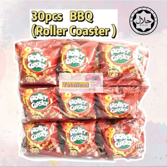 30PCS Keropok Bundle Snack 🍪Super Ring /Rota/ Corntoz/Double Decker/ Shoyuemi / Potato / Bika / Roller Coaster / Mamee,🛒Clearance Price RM 5.29👇