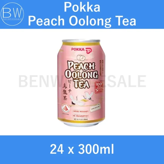 🧃24 Tin X 300ml,🧃Pelbagai Minuman Tin Pokka(Teh Oolong / Teh Hijau Jasmine / Teh Lemon Ais / Houjicha / Teh Hijau Peppermint / Peach Oolong / Sencha / Peach Tea (LS)),🛒Harga Clearance RM4.40👇